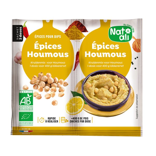 Natali Mix Épices Houmous 2X4G