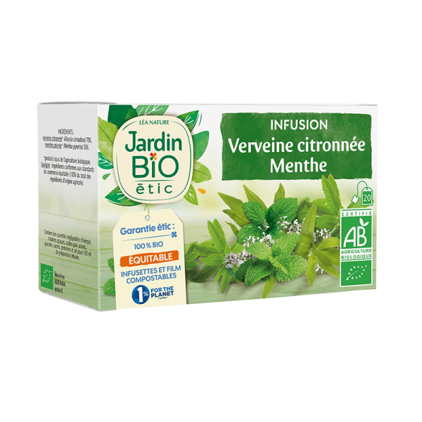 Jardin Bio Infusion Verveine Citronnée Menthe 30G
