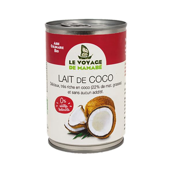 Le Voyage de Mamabé Lait de Coco 400G
