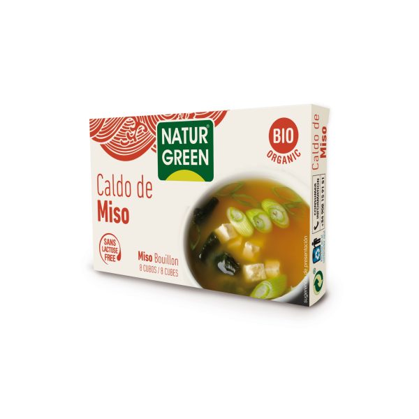 Naturgreen Cubes Miso sans Lactose X8