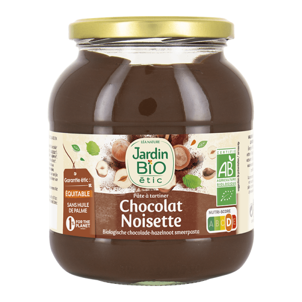 Jardin Bio Pâte à Tartiner Chocolat et Noisette 750G