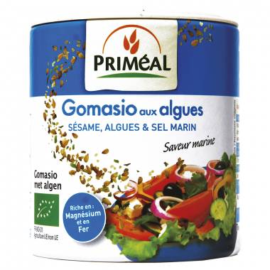 Primeal Gomasio aux Algues, Sésame Complet et Sel Marin 100G