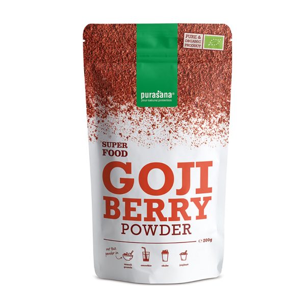 Purasana Poudre de Baies de Goji 200G