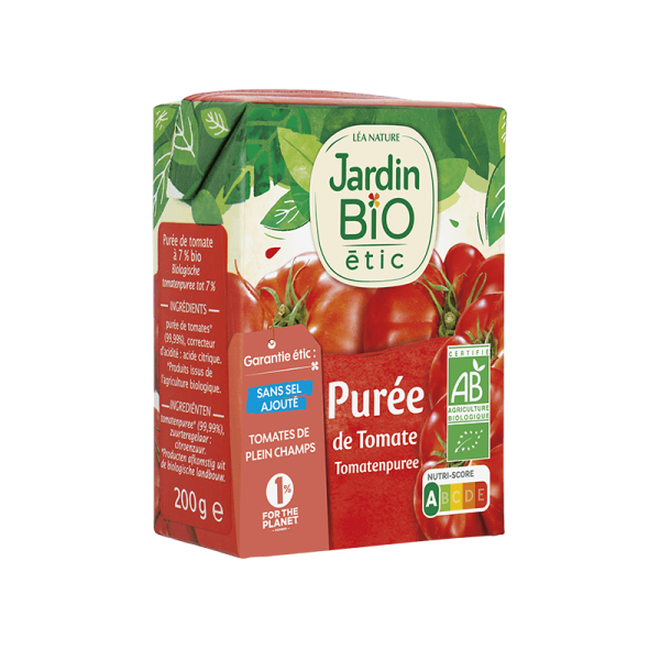 Jardin Bio Purée de Tomate 200G
