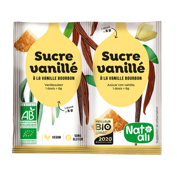 Natali Sucre Vanillé 2X8G