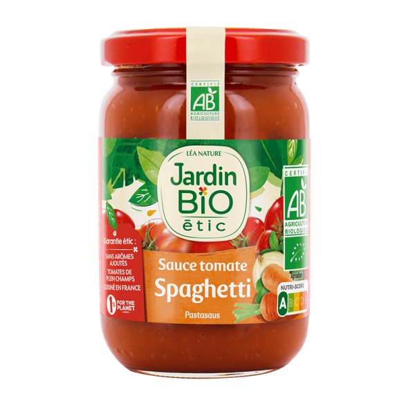 Jardin Bio Sauce Tomate pour Spaghetti 200G