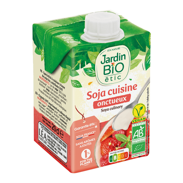 Jardin Bio Soja Cuisine sans Gluten 20Cl