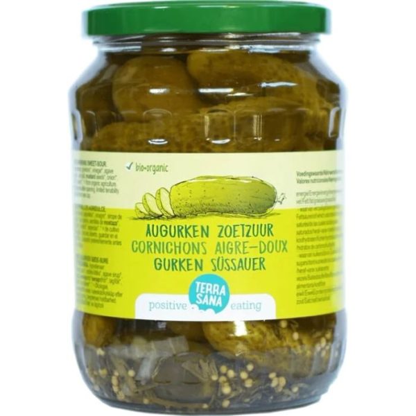 Terrasana Cornichons Aigre Doux 670G