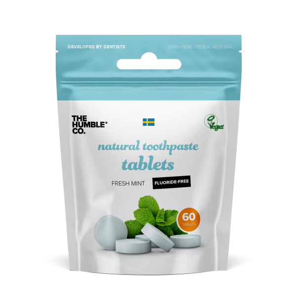 The Humble Co Dentifrice Tablettes sans Fluor X60