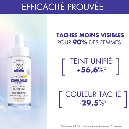 So Bio Sérum Éclat Anti-Tâche Lumi'Lys 30Ml – Image 2