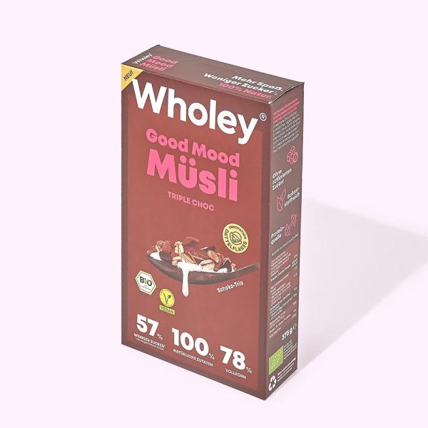 Wholey Muesli Triple Choco 375G