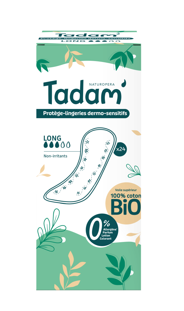 Tadam' Protège-Lingerie Dermo Sensitif Long X24
