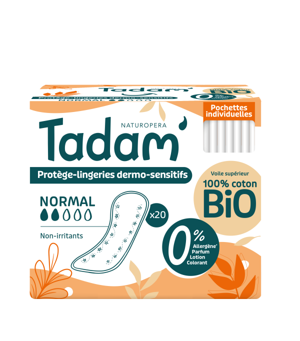 Tadam' Protége Lingerie Dermo Sensitif Normal X20