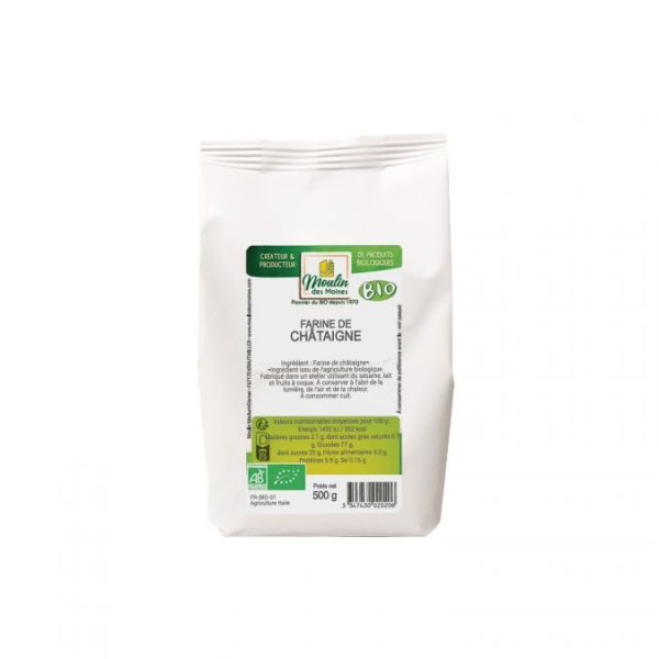 Moulin des Moines Farine de Châtaigne 500G