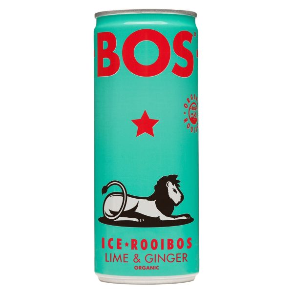 Bos Ice Tea Citron Gingembre 250Ml