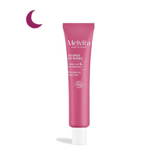 Melvita Gelée Nuit Revitalisante Source de Roses  40Ml