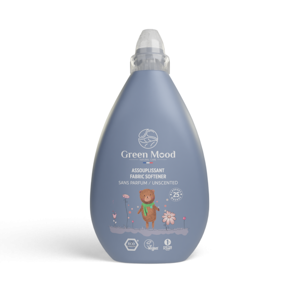 Green Mood Bébé Assouplissant sans Parfum 1000Ml