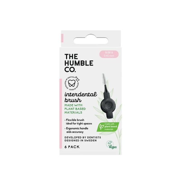The Humble Co Brosse Inter-Dentaire Bambou Taille 0 - 0,4Mm Violet