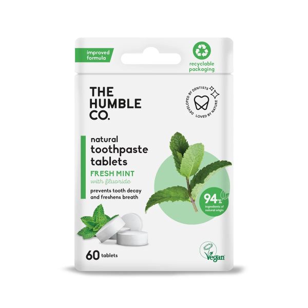 The Humble Co Dentifrice Tablettes sans Fluor X60