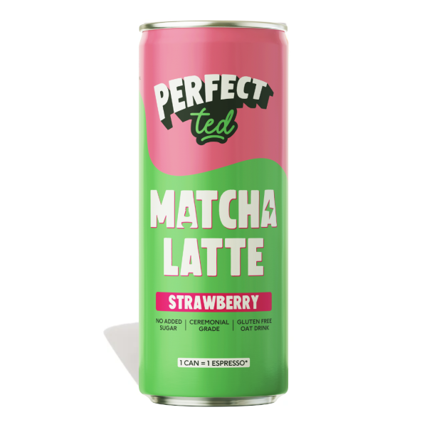 Perfect Ted Matcha Latte Fraise 250Ml