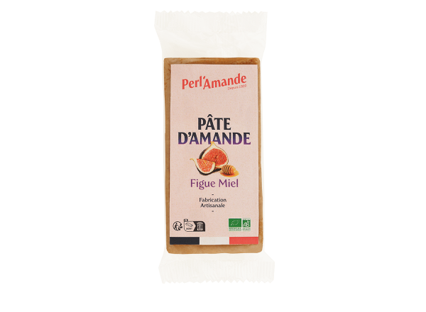 Perl’Amande Barre Pâte d'Amande Figue Miel 25G