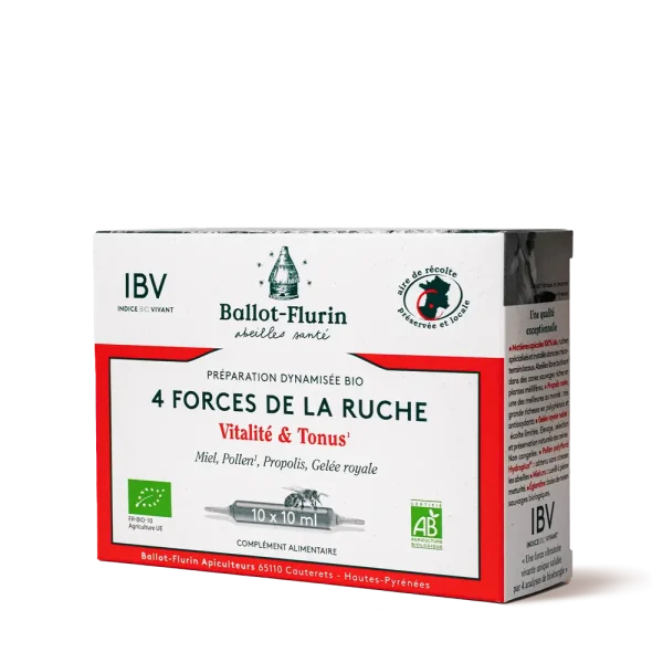 Ballot-Flurin Préparation dynamisée bio 4 Forces de la Ruche
