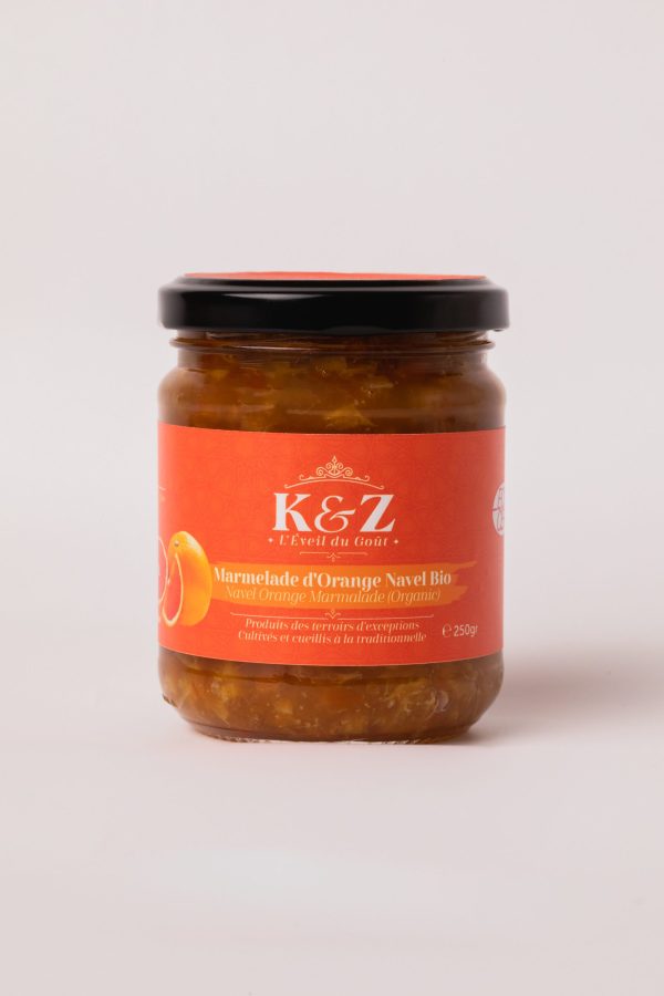 Kenz Marmelade d'Orange Navel Bio 250G