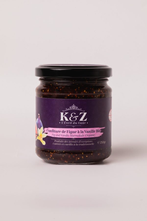 Kenz Confiture De Figue à La Vanille 250G