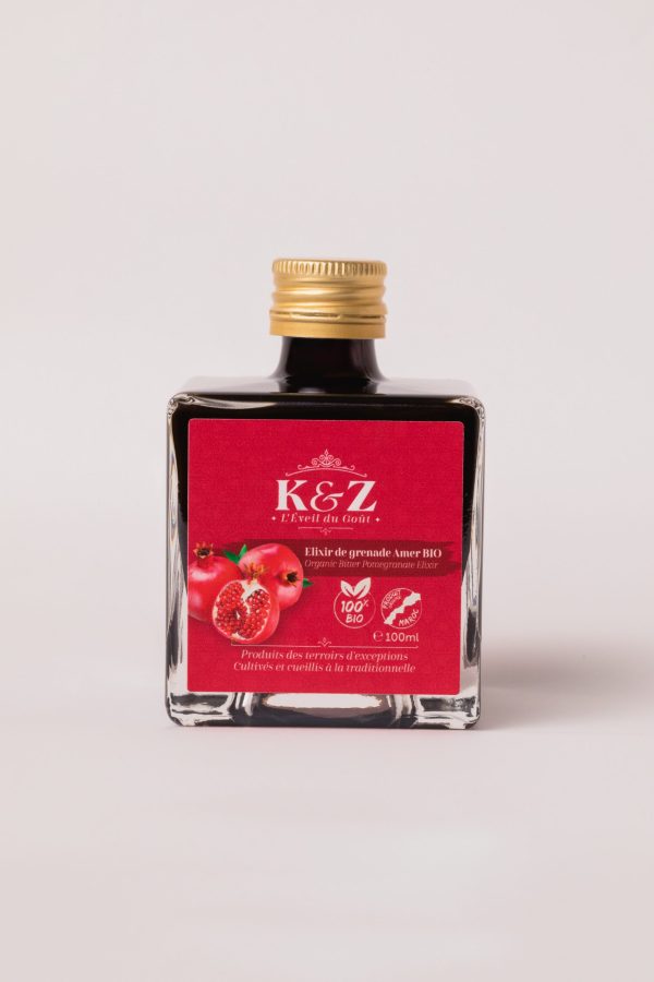 Kenz Elixir De Grenade Amer Bio  100ML