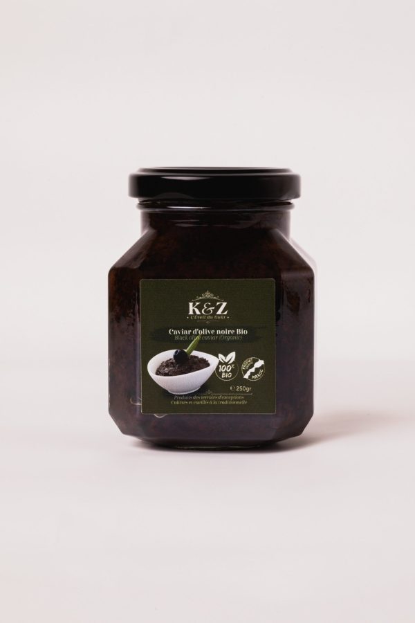 Kenz  Caviar  D'olive Noire Bio  250GR