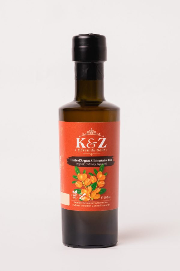 Kenz Huile D'argan Alimentaire Bio250ML