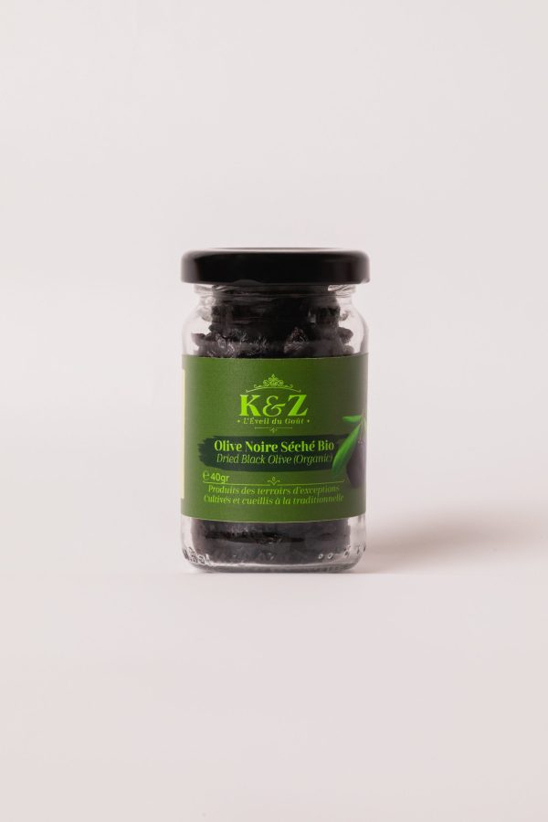 Kenz  Olive Noire Séché Bio 40GR