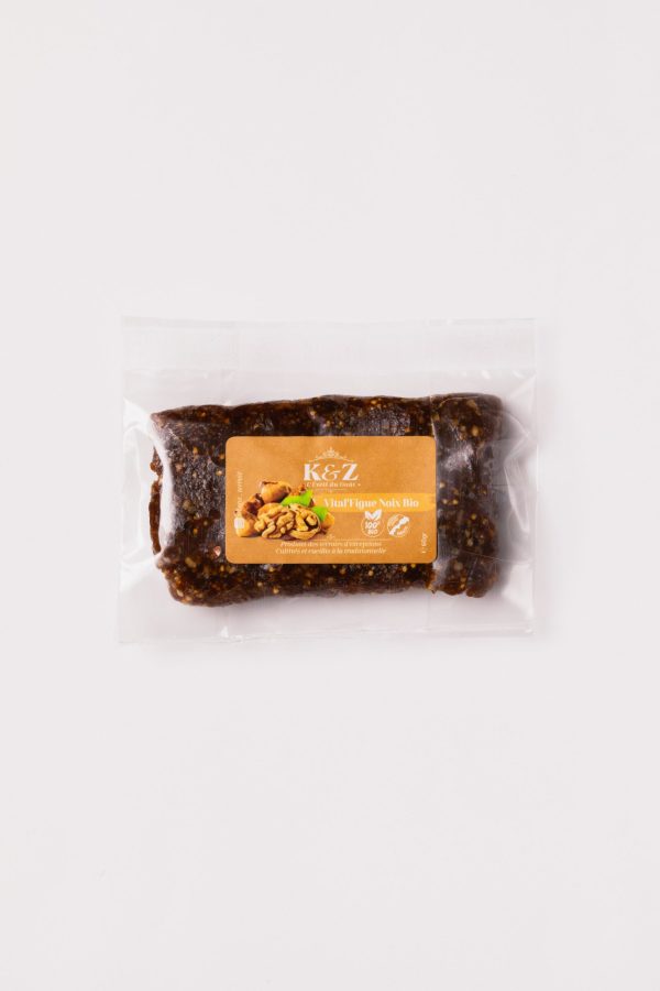 Kenz Barre Énergétique de Figue aux Noix 60G