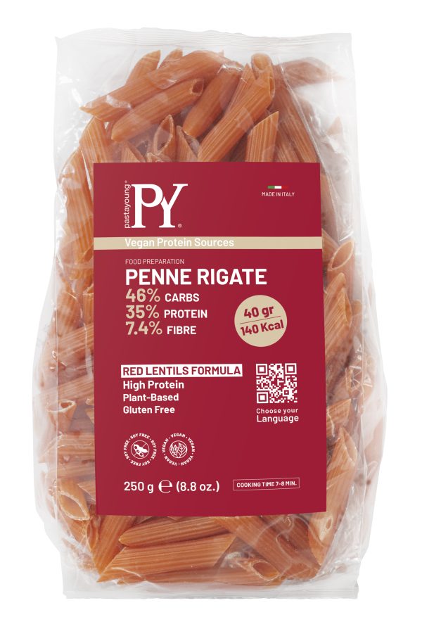 Pasta Young Penne Lentille Corail Proteine 35% 250G