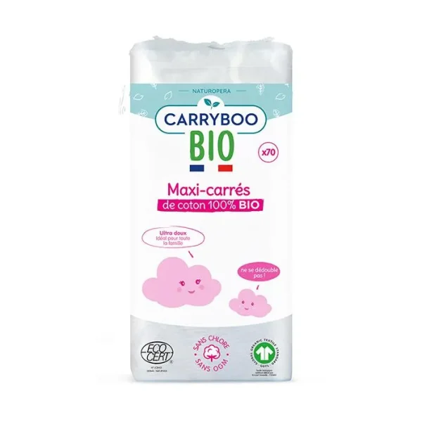 Carryboo Carrés Maxi 70 Unités