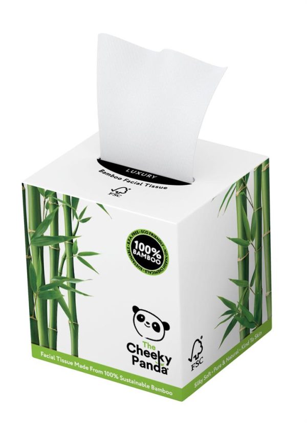 Cheeky panda Boite Carre Mouchoir Bambou 56 Unités