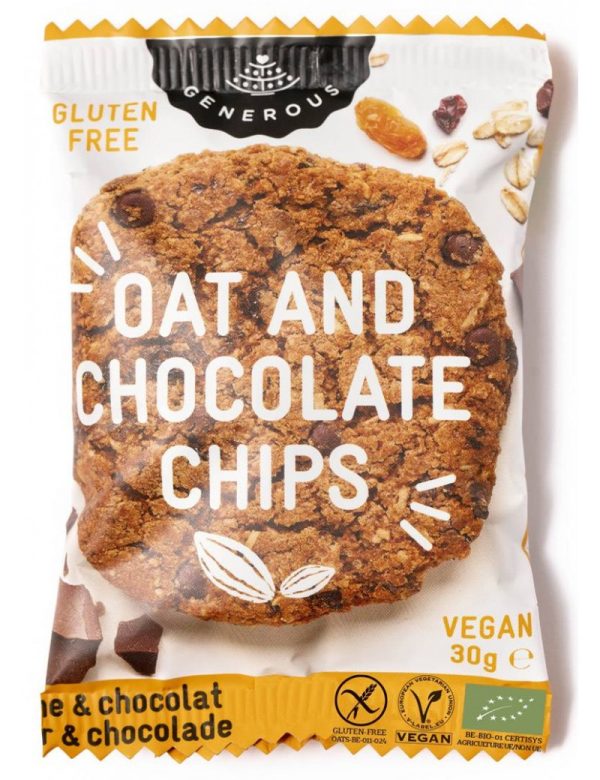 Generous Biscuit Petit Dej Choco Avoine Sans Gluten 30G