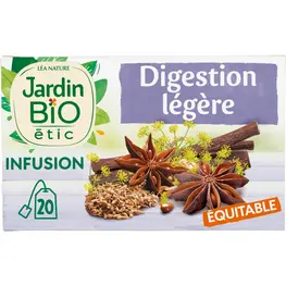 Jardin Bio Infusion Digestion Légère 30G