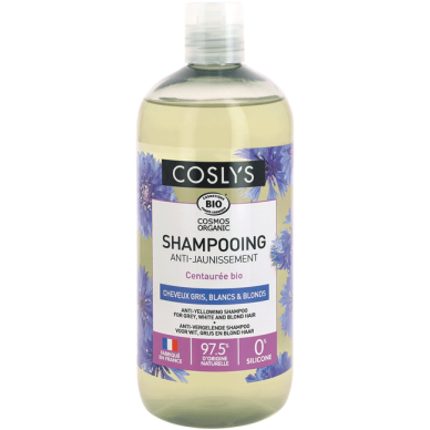 Coslys Shampooing Cheveux Gris Et Blancs 500ML
