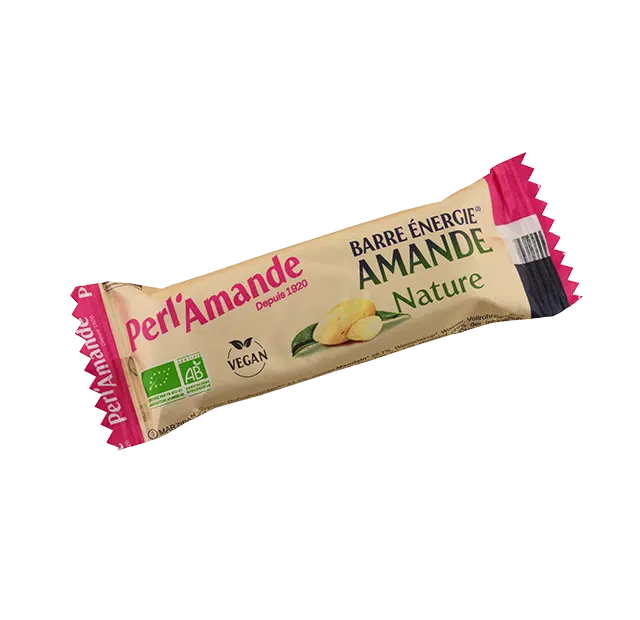 Perl'Amande Barre à Pâte d’Amande Blanche 25g