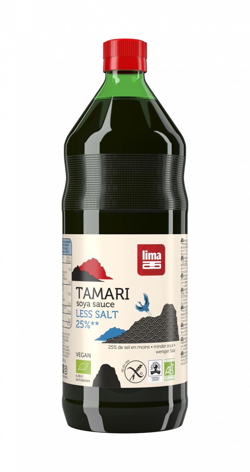 Lima Tamari 25% Pauvre en Sel 250Ml