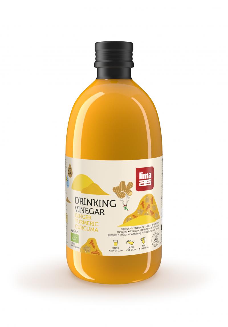 Lima Vinaigre de Pomme Curcuma - Gingembre 500Ml