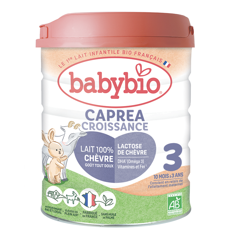 Babybio CAPREA 3 Croissance au Lait de Chèvre 800G