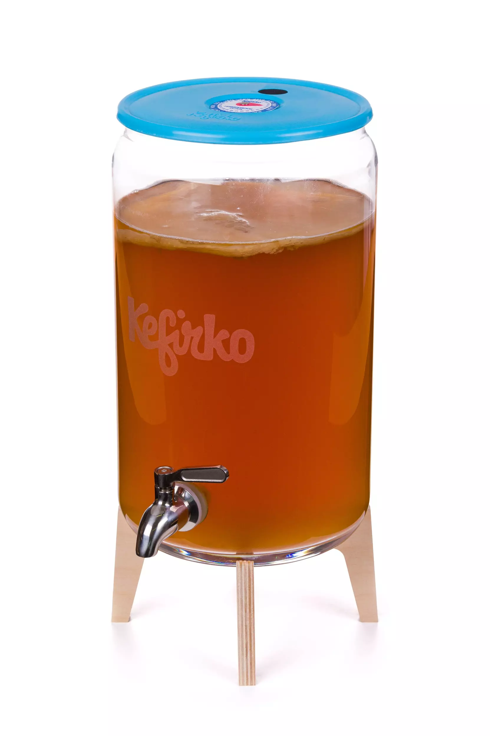 Kefirko Bocal Kombucha avec Robinet 7L