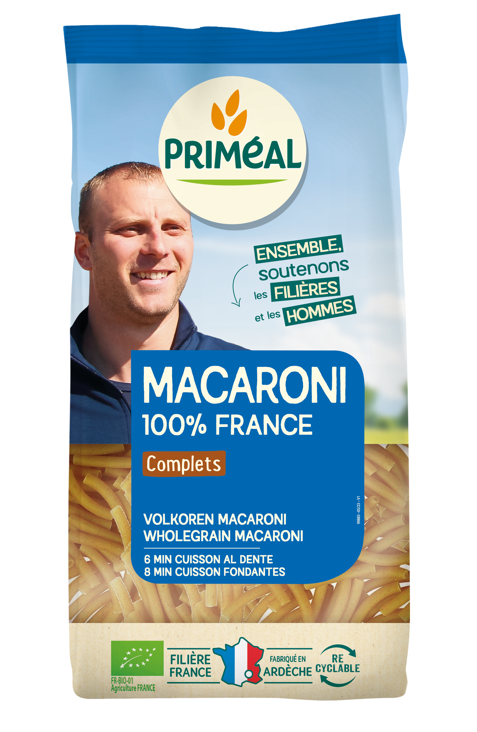 Primeal Macaronis Complets 500G