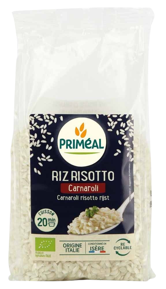 Primeal Riz Carnaroli Blanc 500G
