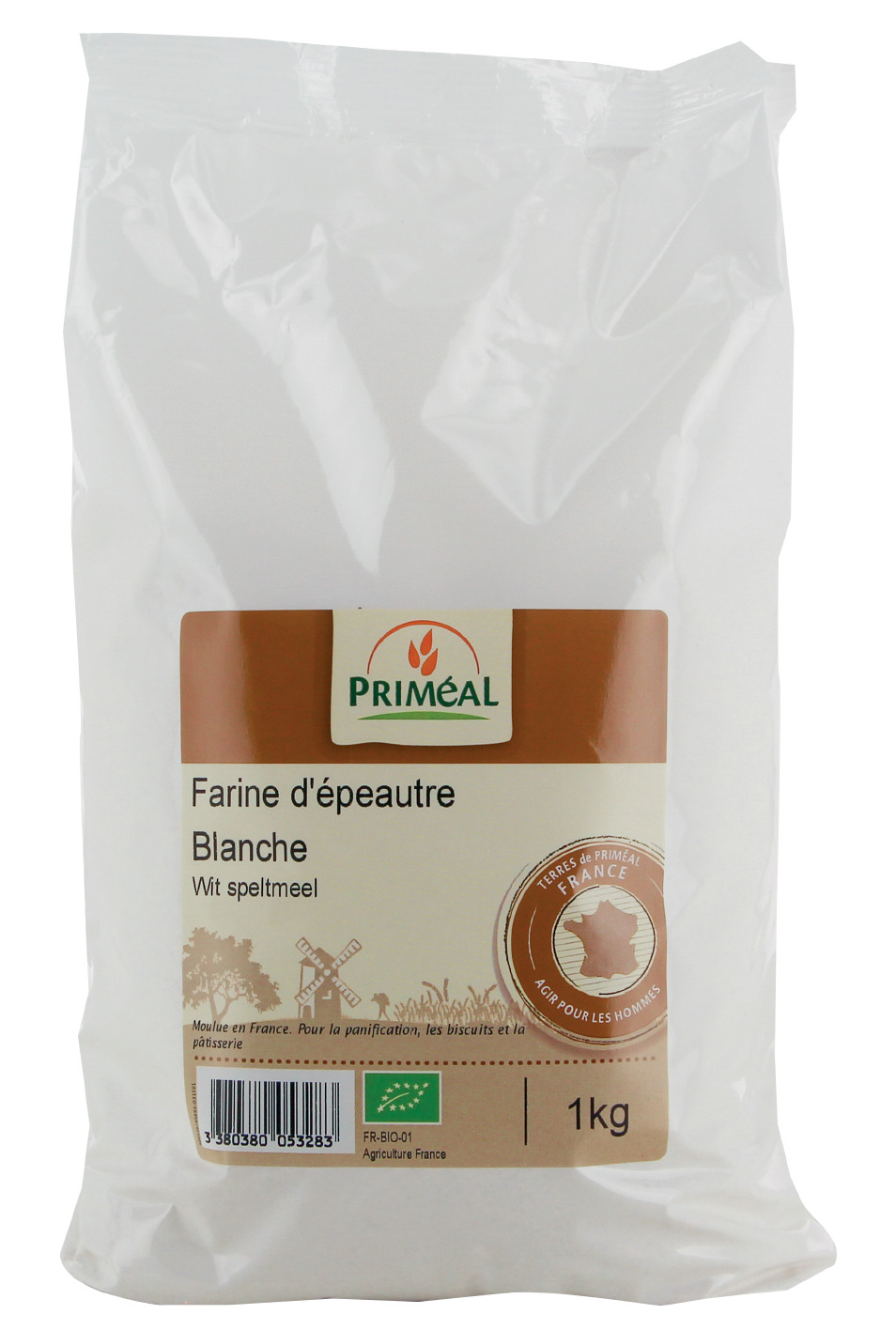Primeal Farine d'Épeautre Blanche 1Kg