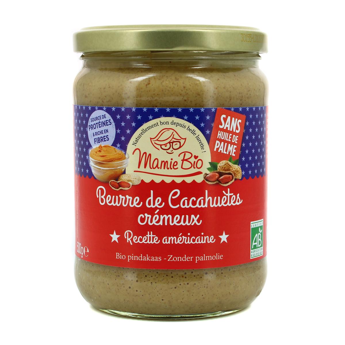 Mamie Bio Beurre de Cacahuètes Crémeux 500G
