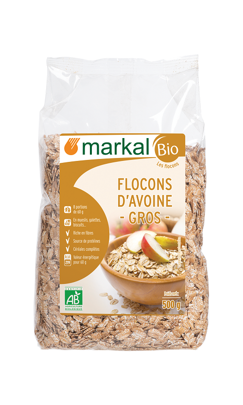 Markal Flocons d'Avoine Gros 500G