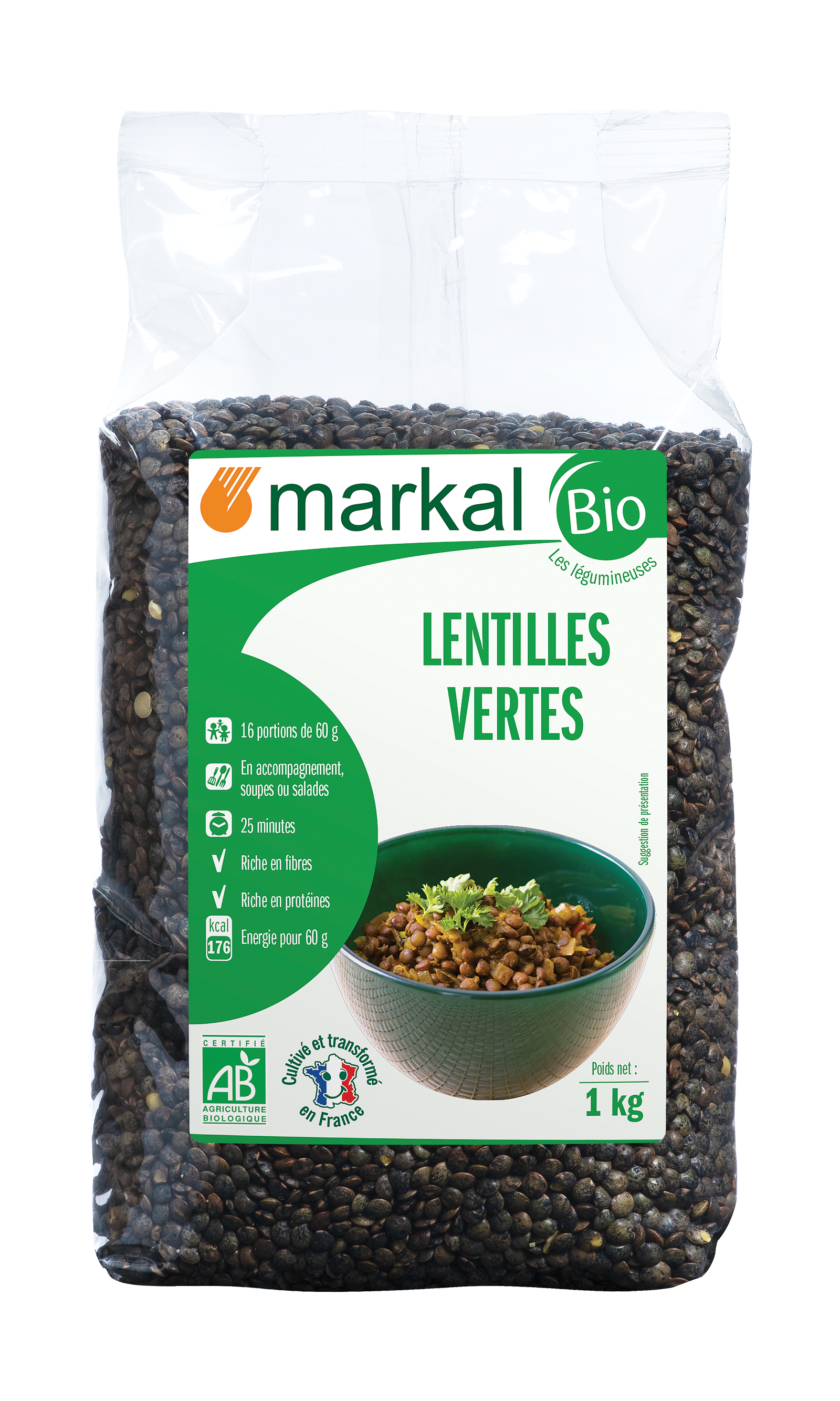 Markal Lentille Verte 1Kg